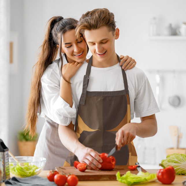 Delantal Círculos marrones (Subido por el creador)