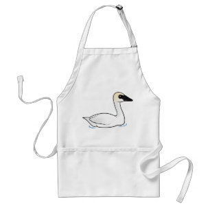 Delantal Cisne de trompetista de Birdorable