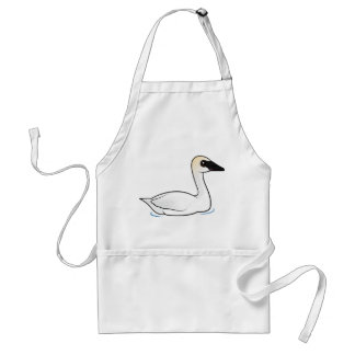 Delantal Cisne de trompetista de Birdorable