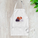 Delantal Cisnes blancos y negros<br><div class="desc">Aumente su experiencia culinaria con nuestro impresionante Apron de Cisnes Blancas y Negras, donde la elegancia se une a la funcionalidad. Este hermoso delantal presenta un cautivador gráfico de dos elegantes cisnes que se enfrentan entre sí, simbolizando amor y unidad, ambientado en un gran fondo cardíaco. Diseñado a partir de...</div>