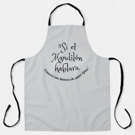 Delantal cita de mandilón