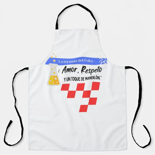 Delantal cita de mandilón (Anverso)