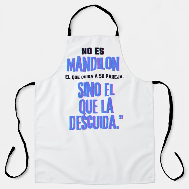 Delantal cita de mandilón (Anverso)