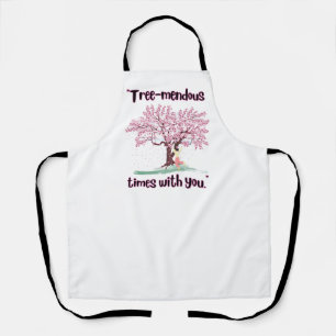 DELANTAL CITA DE MENDUS DE ÁRBOL