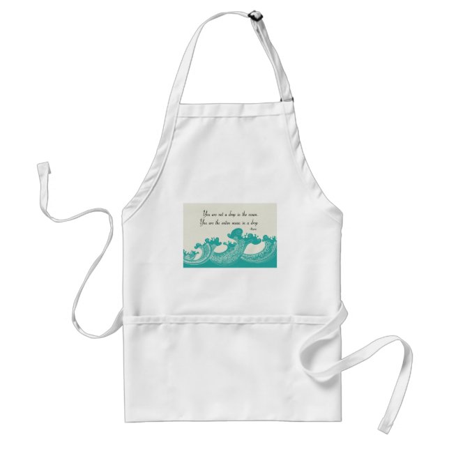 Delantal cita de Rumi Ocean (Frente)
