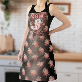 Delantal Cita divertida de mamá en todo el mundo