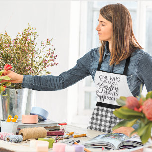 Delantal Cita motivacional de jardinería