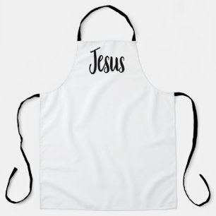 Delantal Citas cristianas estéticas de Jesús Gospel Graphic