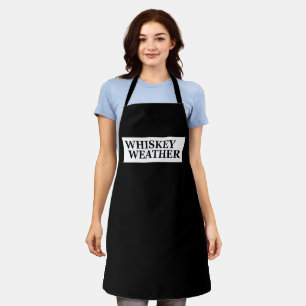 Delantal Citas divertidas del tiempo de Whiskey