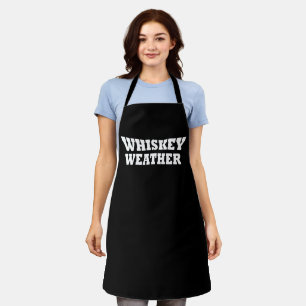 Delantal Citas divertidas del tiempo de Whiskey