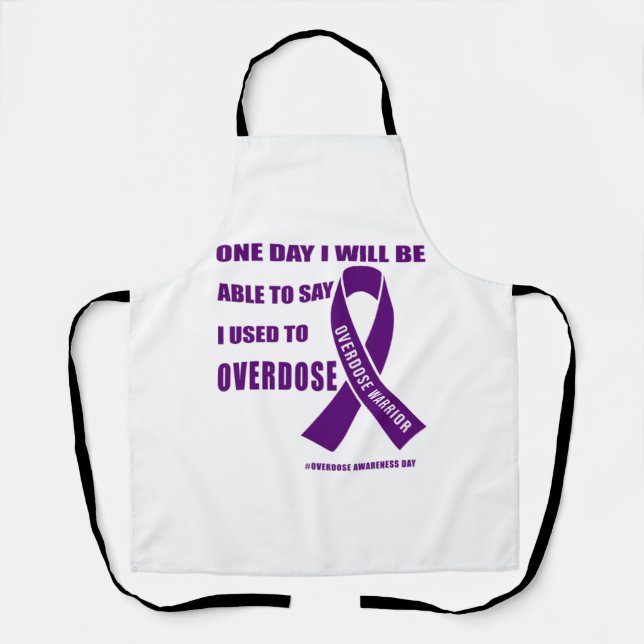 Delantal Citas motivacionales de guerrero por sobredosis pa (Anverso)