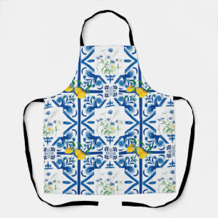 Delantal Cítricos, limones, mediterráneo