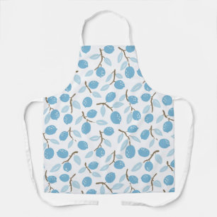 Delantal Citrus Chef Blue Brown