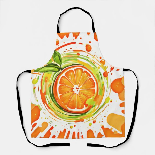 Delantal Citrus Splash of Joy (Anverso)