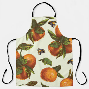 Delantal Citrus y Bumblebee: sin foco vintage
