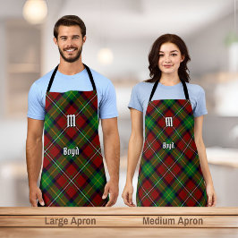 Delantal Clan Boyd Tartan