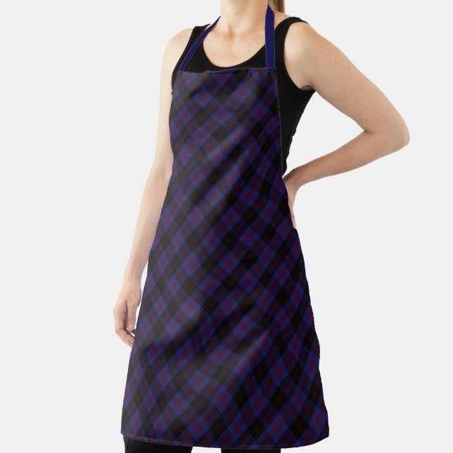 Delantal Clan Chef Angus District Tartan Plaid Pattern (in situ)