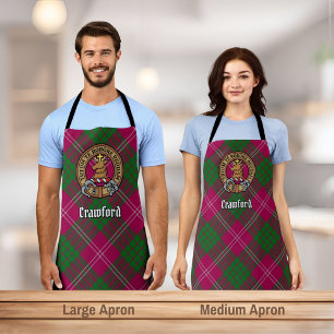 Delantal Clan Crawford Escudo Apron