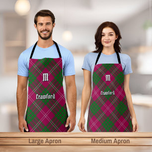 Delantal Clan Crawford Tartan Apron