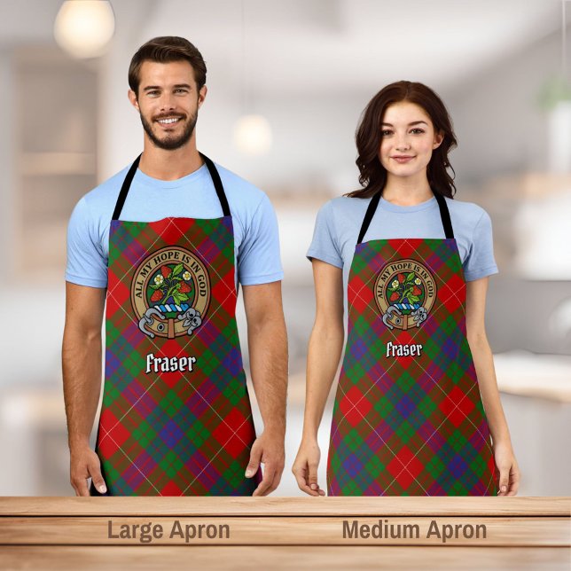 Delantal Clan Fraser Escudo Apron (Subido por el creador)