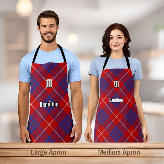Delantal Clan Hamilton Red Tartan Apron (Subido por el creador)