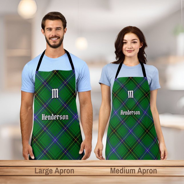 Delantal Clan Henderson Tartan (Subido por el creador)