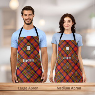 Delantal Clan Hepburn Tartan