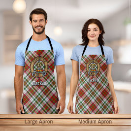 Delantal Clan MacAlister Escudo por Vestir Tartán Apron