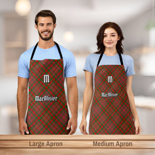 Delantal Clan MacAlister Tartan Apron