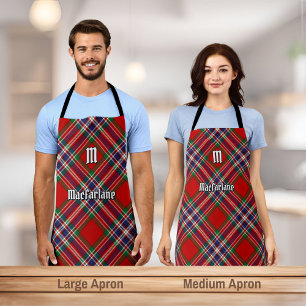 Delantal Clan MacFarlane Red Tartan