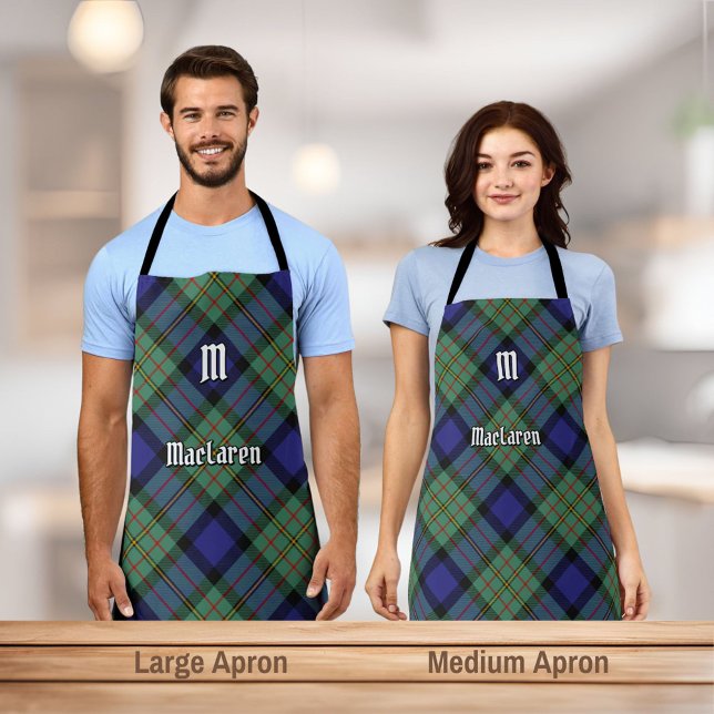 Delantal Clan MacLaren Tartan (Subido por el creador)