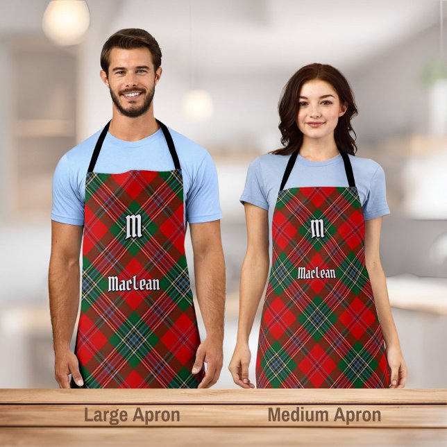 Delantal Clan MacLean Tartan (Subido por el creador)