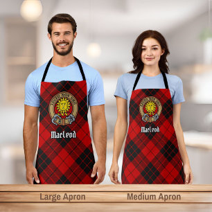 Delantal Clan MacLeod de Raasay Escudo