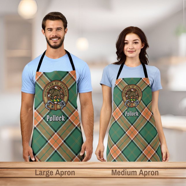 Delantal Clan Pollock Escudo Apron (Subido por el creador)