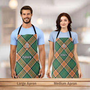 Delantal Clan Pollock Tartan Apron