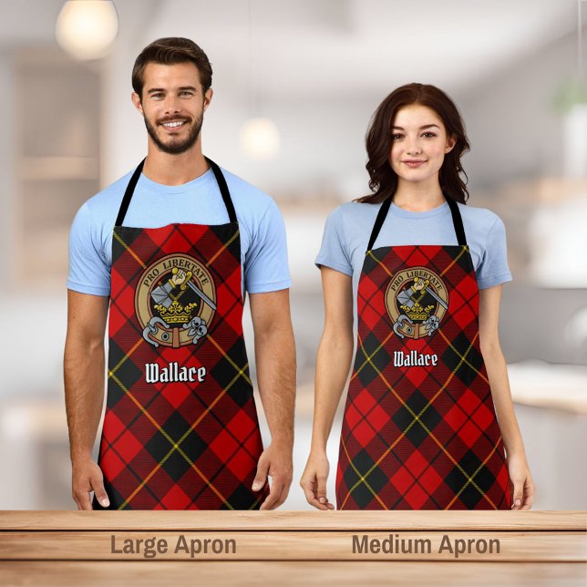 Delantal Clan Wallace Escudo Apron (Subido por el creador)