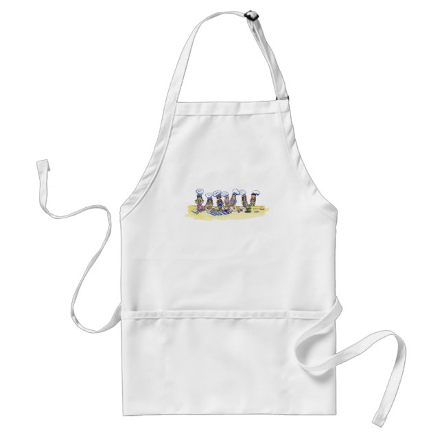 Delantal clase de cocina (Frente)