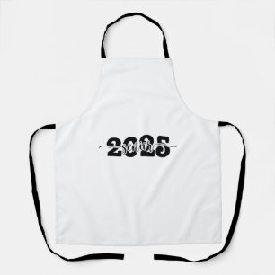 Delantal Clase de graduación de mayores de 2025 2025 Escuel