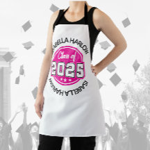 Clase de nombre de graduado rosado 2025