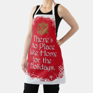 DELANTAL CLÁSICO DE NAVIDAD DE OZ - EN CASA PARA L