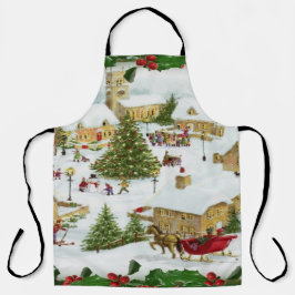 Delantal Clásicos de vacaciones de navidades
