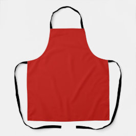 Delantal Classic Red Christmas Kitchen Cooking Apron