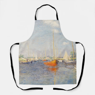 Delantal Claude Monet. Barcos Rojos, Argentina