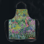 Delantal Claude Monet - El jardín del artista en Giverny<br><div class="desc">Claude Monet - El jardín del artista en Giverny</div>