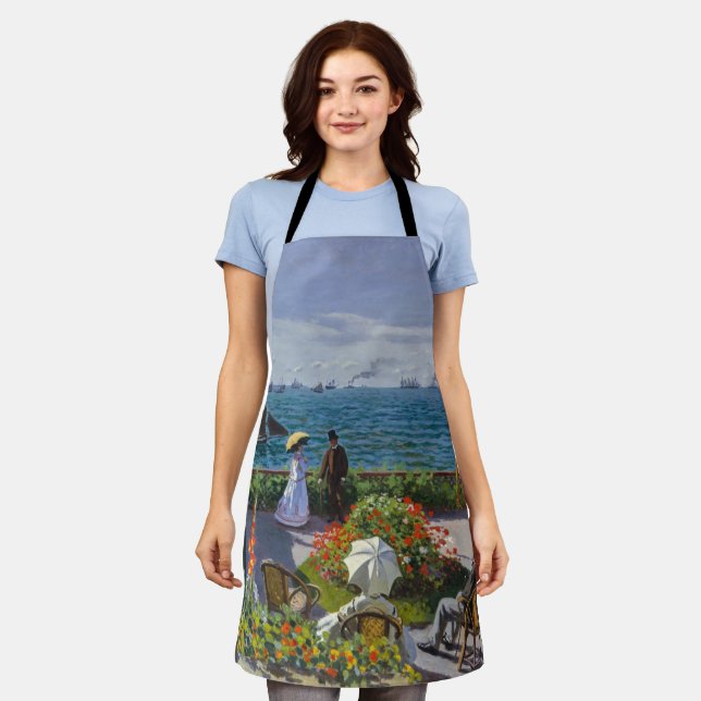 Delantal Claude Monet - Jardín en Sainte-Adresse (Gastado)