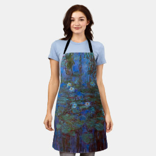 Delantal Claude Monet - Nenúfares azules
