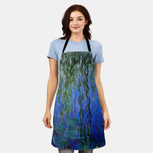 Delantal Claude Monet - Nenúfares con sauce llorón