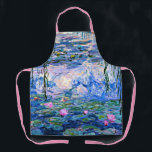 Delantal Claude Monet - Water Lilies, 1919,<br><div class="desc">Famosa pintura de Water Lilies,  1919,  por Claude Monet</div>