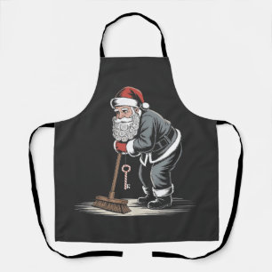 Delantal Claus Santa Navidad Custodio Xmas