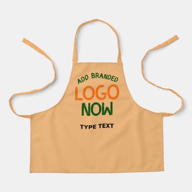DELANTAL CLIENTE DE MODA CONTEMPORÁNEA LIMPIO DE NARANJA DU (Anverso)
